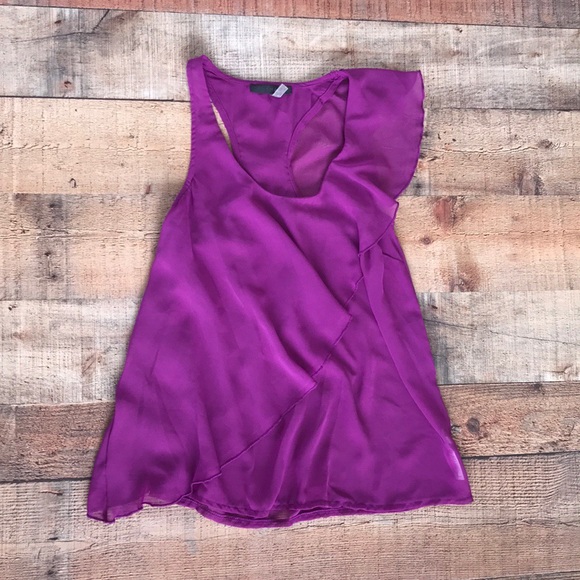 ANAMA Nights Tops - Purple flowy tank!